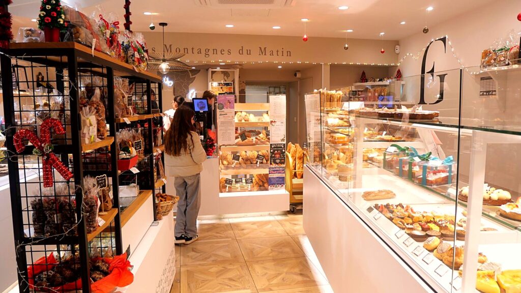 Intérieur de la boutique
