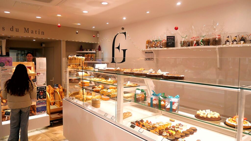 Vitrine de pâtisseries